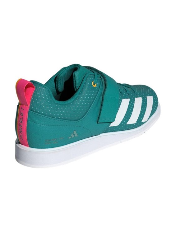 adidas Powerlift 5 – Unisex 8.5m/9.5w Weightlifting Shoes Teal White JP9877 NEW main image 5